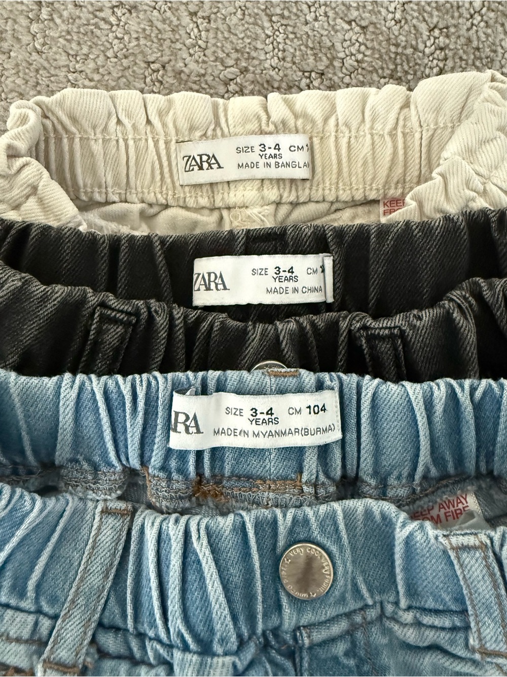 Zara Toddler Shorts Bundle (Set of 3) - Picture 3 of 9
